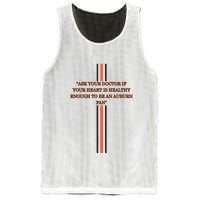 Ask Your Doctor If Your Heart Is Healthy Enough To Be An Auburn Fan Mesh Reversible Basketball Jersey Tank