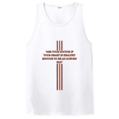 Ask Your Doctor If Your Heart Is Healthy Enough To Be An Auburn Fan PosiCharge Competitor Tank