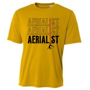 AERIALIST Yogi Dancer Aerial Hoop Lover Cooling Performance Crew T-Shirt