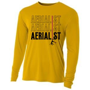 AERIALIST Yogi Dancer Aerial Hoop Lover Cooling Performance Long Sleeve Crew