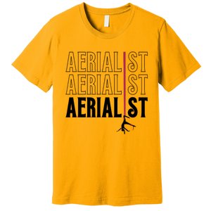 AERIALIST Yogi Dancer Aerial Hoop Lover Premium T-Shirt