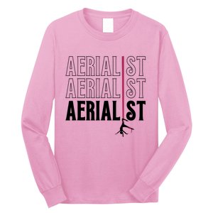 AERIALIST Yogi Dancer Aerial Hoop Lover Long Sleeve Shirt