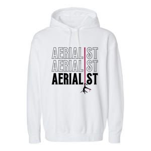 AERIALIST Yogi Dancer Aerial Hoop Lover Garment-Dyed Fleece Hoodie