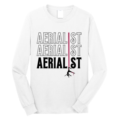 AERIALIST Yogi Dancer Aerial Hoop Lover Long Sleeve Shirt