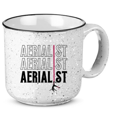 AERIALIST Yogi Dancer Aerial Hoop Lover 15oz Campfire Ceramic Mug