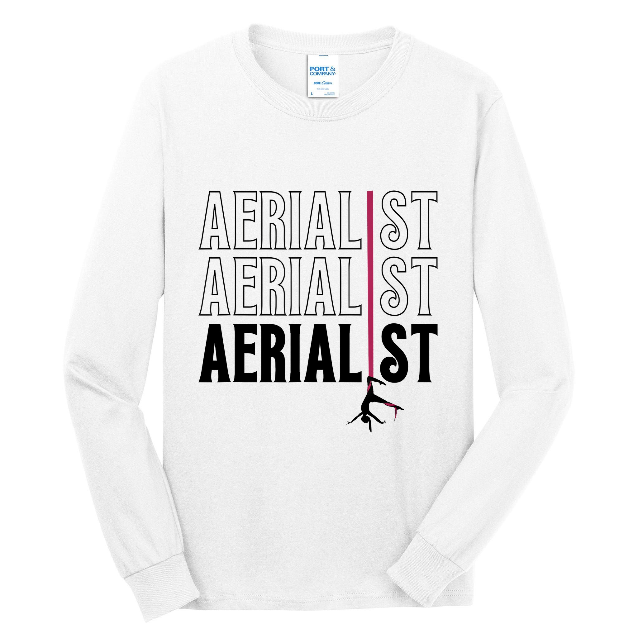 AERIALIST Yogi Dancer Aerial Hoop Lover Tall Long Sleeve T-Shirt