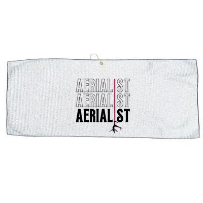 AERIALIST Yogi Dancer Aerial Hoop Lover Large Microfiber Waffle Golf Towel