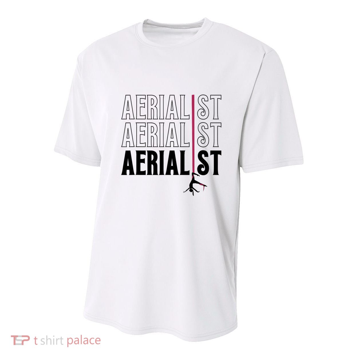 AERIALIST Yogi Dancer Aerial Hoop Lover Youth Performance Sprint T-Shirt