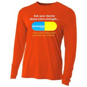 Ask Your Doctor About Extra Strength Growacet Cooling Performance Long Sleeve Crew