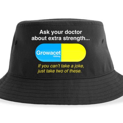 Ask Your Doctor About Extra Strength Growacet Sustainable Bucket Hat