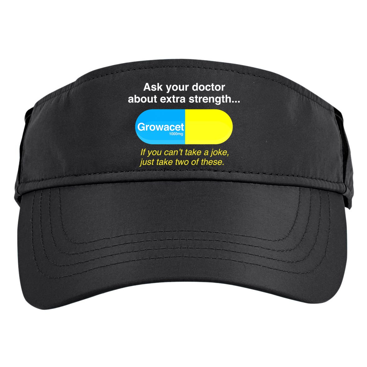 Ask Your Doctor About Extra Strength Growacet Adult Drive Performance Visor