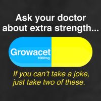 Ask Your Doctor About Extra Strength Growacet Adult Drive Performance Visor