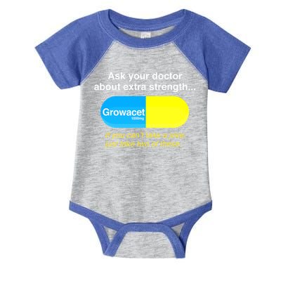 Ask Your Doctor About Extra Strength Growacet Infant Baby Jersey Bodysuit