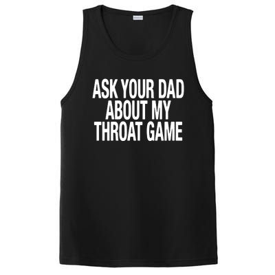 Ask Your Dad About My Throat Game PosiCharge Competitor Tank