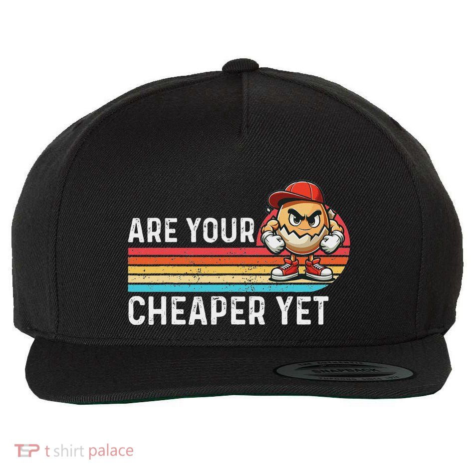 Are Your Eggs Cheaper Yet Wool Snapback Cap