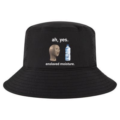 Ah Yes Enslaved Moisture Funny Dank Meme Cool Comfort Performance Bucket Hat