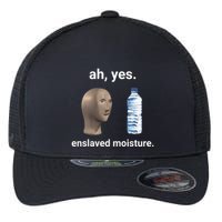 Ah Yes Enslaved Moisture Funny Dank Meme Flexfit Unipanel Trucker Cap