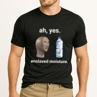 Ah Yes Enslaved Moisture Funny Dank Meme Cooling Performance Crew T-Shirt
