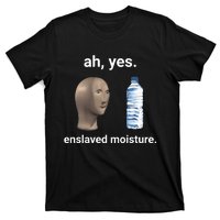 Ah Yes Enslaved Moisture Funny Dank Meme T-Shirt