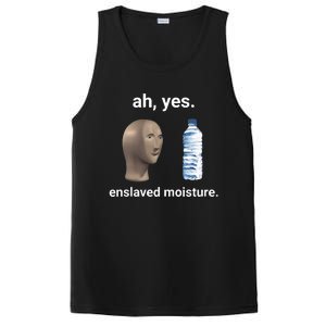 Ah Yes Enslaved Moisture Funny Dank Meme PosiCharge Competitor Tank