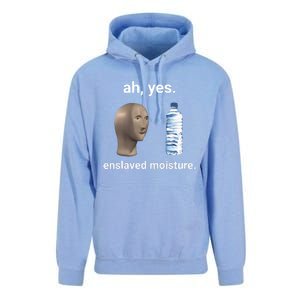 Ah Yes Enslaved Moisture Funny Dank Meme Unisex Surf Hoodie