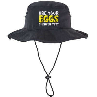 Are Your Eggs Cheaper Yet Funny Joke Eggs Lover Bucket Hat