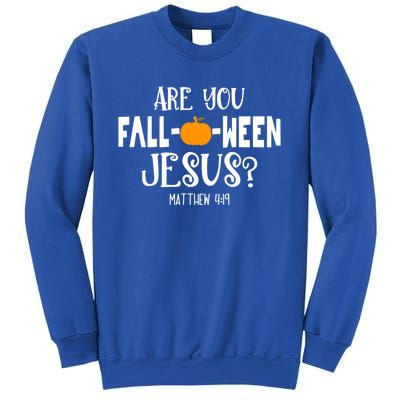 Are You FallOWeen Jesus Halloween Christian Pumpkin Lover Great Gift Sweatshirt