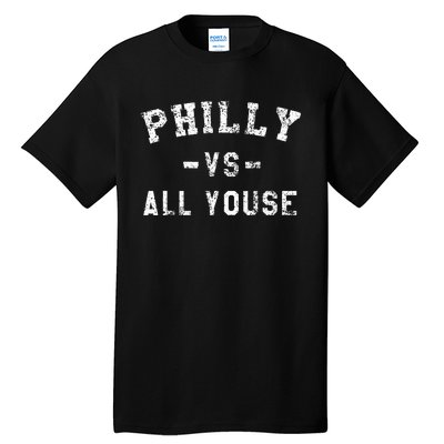 All Youse Funny Philadelphia Slang Tall T-Shirt