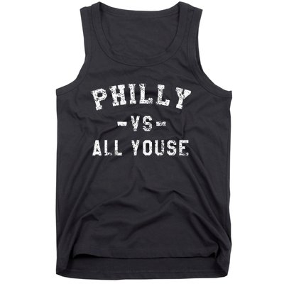 All Youse Funny Philadelphia Slang Tank Top