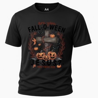 Are You Falloween Jesus Pumpkin Spooky Halloween Christian Gift Performance Shirt