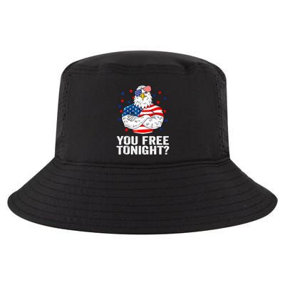 Are You Free Tonight 4th Of July Independence Day Bald Eagle Cool Comfort Performance Bucket Hat