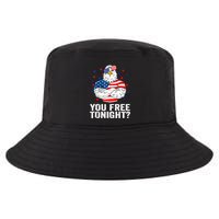Are You Free Tonight 4th Of July Independence Day Bald Eagle Cool Comfort Performance Bucket Hat