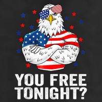 Are You Free Tonight 4th Of July Independence Day Bald Eagle Cool Comfort Performance Bucket Hat