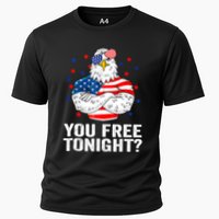 Are You Free Tonight 4th Of July Independence Day Bald Eagle Performance Shirt