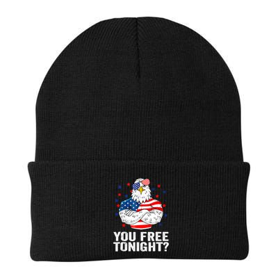 Are You Free Tonight 4th Of July Independence Day Bald Eagle Beanie
