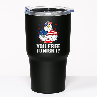 Are You Free Tonight 4th Of July Independence Day Bald Eagle Tumbler