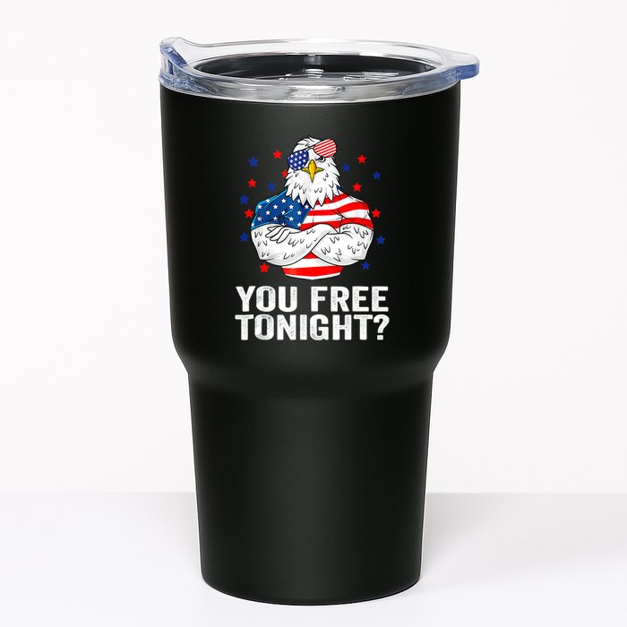 Are You Free Tonight 4th Of July Independence Day Bald Eagle Tumbler