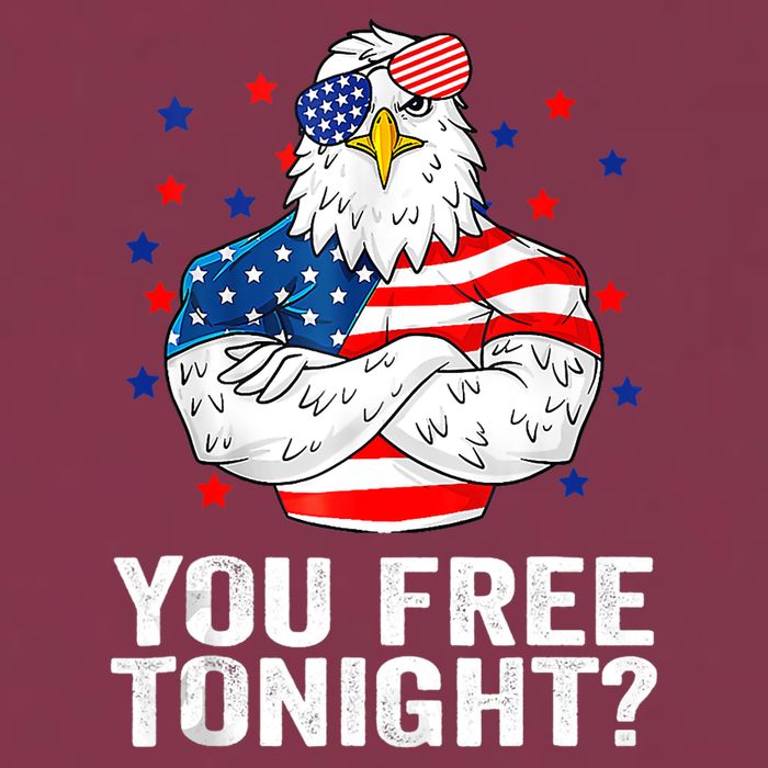 Are You Free Tonight 4th Of July Independence Day Bald Eagle 16oz Travel Tumbler