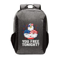 Are You Free Tonight 4th Of July Independence Day Bald Eagle Vector Backpack