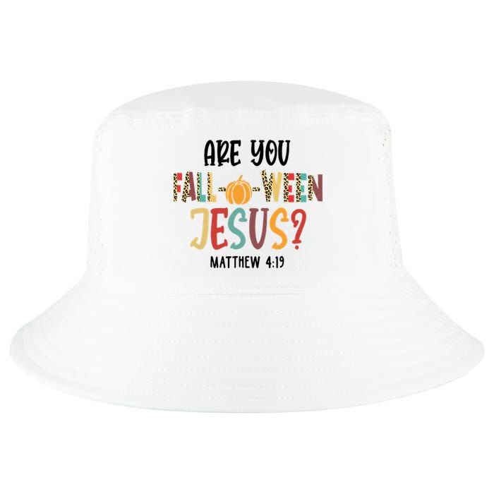 Are You Fall O Ween Jesus Funny Pumpkin Christian Halloween Cool Comfort Performance Bucket Hat