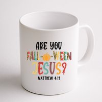 Are You Fall O Ween Jesus Funny Pumpkin Christian Halloween Mug