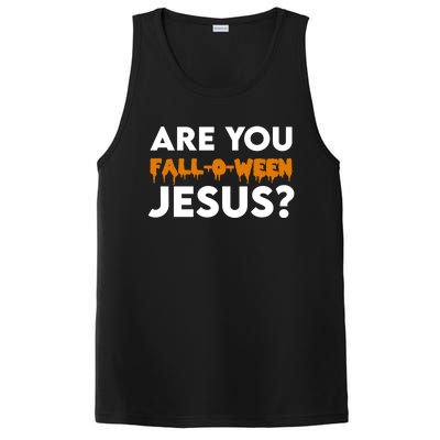 Are You Falloween Jesus Cute Christian Halloween Meaningful Gift PosiCharge Competitor Tank