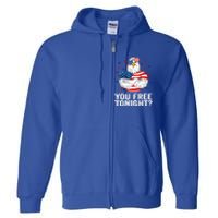 Are You Free Tonight 4th Of July Independence Day Bald Eagle Gift Full Zip Hoodie