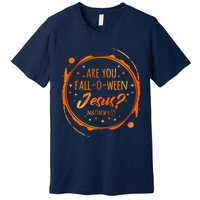 Are You FallOWeen Jesus Christian Halloween Party Costume Premium T-Shirt