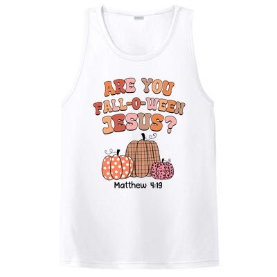 Are You Fall O Ween Jesus Christian Halloween Pumpkin PosiCharge Competitor Tank