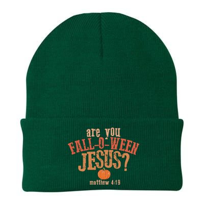 Are You FallOWeen Jesus Christian Halloween Knit Cap Winter Beanie