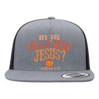 Are You FallOWeen Jesus Christian Halloween Flat Bill Trucker Hat