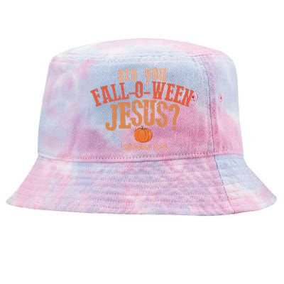 Are You FallOWeen Jesus Christian Halloween Tie-Dyed Bucket Hat