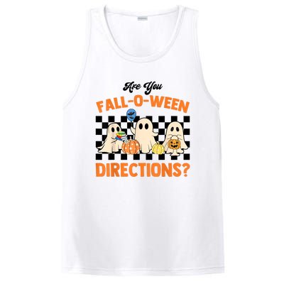 Are You Falloween Directions Ghost Christian Halloween PosiCharge Competitor Tank