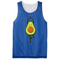 Avocado Yoga Fruit Tree Fitness Stressgiftrelief Exercise Gift Mesh Reversible Basketball Jersey Tank